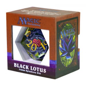 Sirius Dice - Black Lotus Spindown 54mm D20-SDZ3001-01