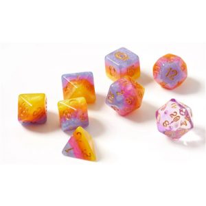 Sirius Dice - Dice Set - Tahitian Sunset-SDZ0003-02