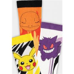 Pokémon - Crew Socks (3Pack) - 43/46-CR875273POK-43/46