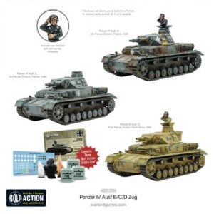 Bolt Action - Panzer IV Ausf. B/C/D Zug  - EN-402012055