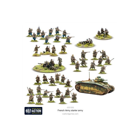 Bolt Action - French Army Starter Army - EN-402015503