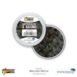 Battlefields & Basing: Black Lichen (180ml)-849110035