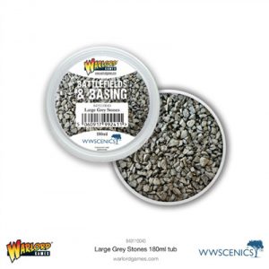 Battlefields & Basing: Large Grey Stones (180ml)-849110040