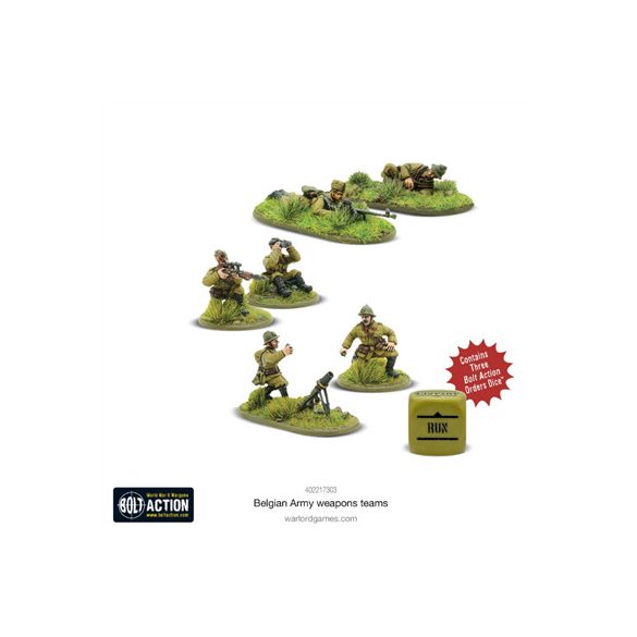 Bolt Action - Belgian Army Weapons Teams - EN-402217303