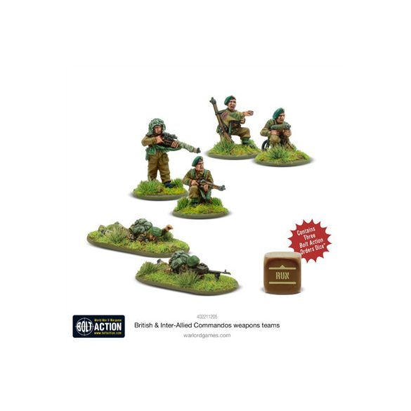 Bolt Action - British & Inter-Allied Commandos Weapons Teams - EN-402211205