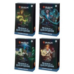 MTG - Murders at Karlov Manor Commander Deck Display (4 Decks) - EN-D30270001