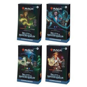 MTG - Murders at Karlov Manor Commander Deck Display (4 Decks) - IT-D30271030