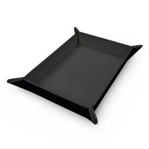 UP - Vivid Magnetic Foldable Dice Tray: Black-16332