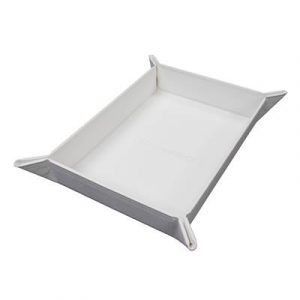 UP - Vivid Magnetic Foldable Dice Tray: White-16333