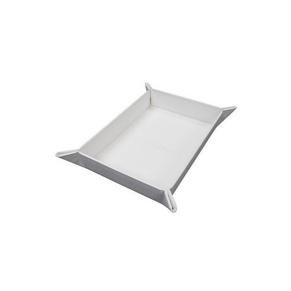 UP - Vivid Magnetic Foldable Dice Tray: White-16333