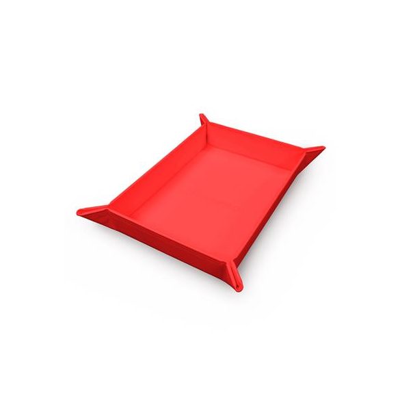 UP - Vivid Magnetic Foldable Dice Tray: Red-16335