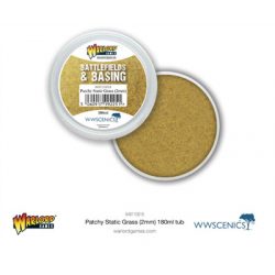 Battlefields & Basing: Patchy 2mm Static Grass (180ml)-849110018