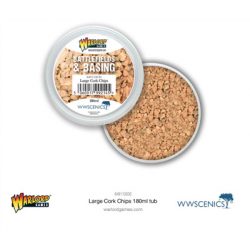 Battlefields & Basing: Large Cork Chips (180ml)-849110030