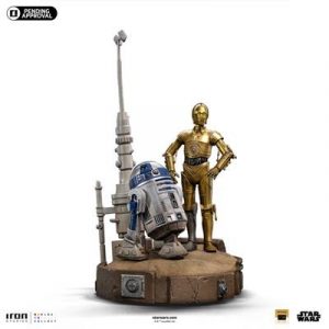 Star Wars C3PO and R2D2 Deluxe Art Scale 1/10-LUCSW97123-10