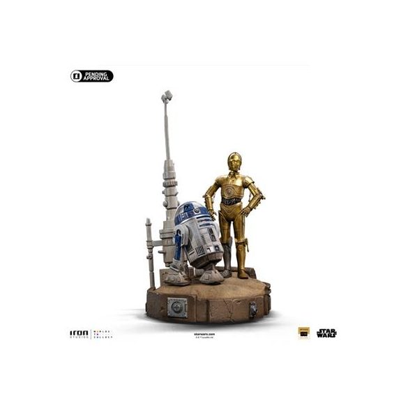 Star Wars C3PO and R2D2 Deluxe Art Scale 1/10-LUCSW97123-10