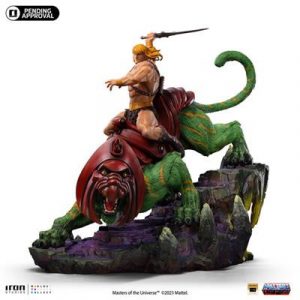 Masters of the Universe - He-Man and Battle-Cat Art Scale 1/10-HEMAN96823-10