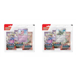 PKM - Scarlet & Violet 5 Temporal Forces 3-Pack Blister Display (24 Packs)  - EN-188-86665