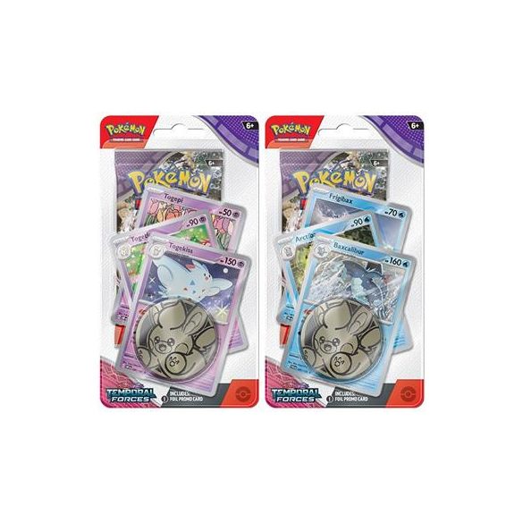 PKM - Scarlet & Violet 5 Temporal Forces Premium Checklane Blister Display (16 Blister) - EN-188-86667