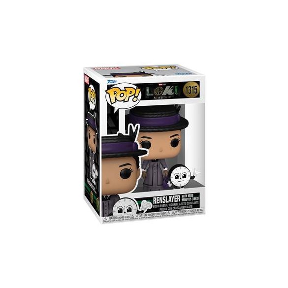 Funko POP! POP&Buddy: Loki Season 2 - Renslayer with Miss Minutes-FK72172