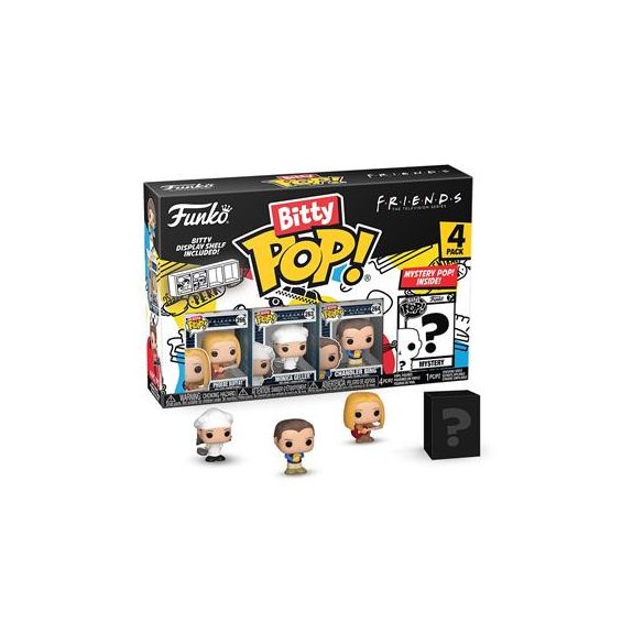 Funko Bitty POP! Friends - Phoebe 4PK (3+1 Mystery Chase)-FK73051