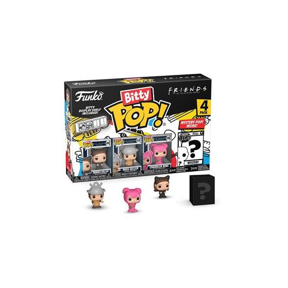 Funko Bitty POP! Friends - Monica as Catwoman 4PK (3+1 Mystery Chase)-FK73050