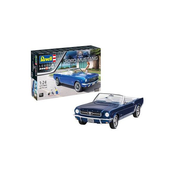 Revell: Geschenkset "60th Anniversary Ford Mustang"  1:24-05647