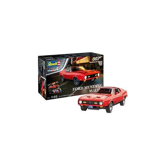 Revell: Geschenkset James Bond "Ford Mustang Mach I" 1:25-05664