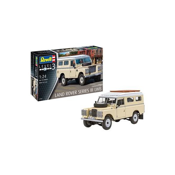 Revell: Land Rover Series III LWB (commercial) 1:24-07056