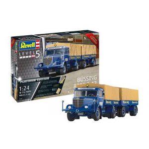 Revell: Büssing 8000 S 13 mit Trailer "Platinum Edition" 1:24-07580