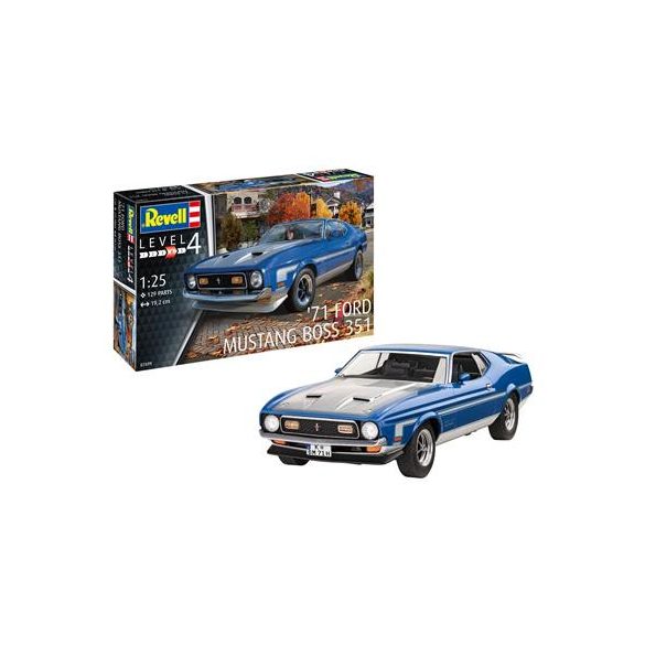 Revell: 71 Ford Mustang Boss 351  1:25-07699