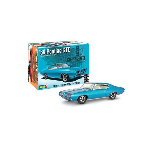 Revell: 69 Pontiac GTO "The Judge" 2N1 1:24-14530
