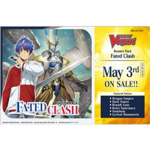 Cardfight!! Vanguard - Fated Clash Booster Display (16 Packs) - EN-VGE-DZ-BT01