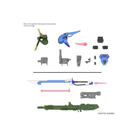 OPTION PARTS SET GUNPLA 02 (LAUNCHER STRIKER & SWORD STRIKER)-MK66693