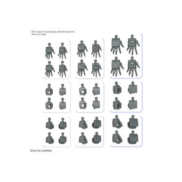 OPTION PARTS SET GUNPLA 03 (BUILD HANDS EDGE)-MK66707