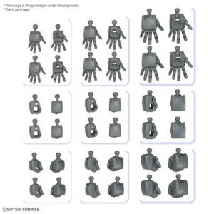 OPTION PARTS SET GUNPLA 04 (BUILD HANDS ROUND)-MK66706