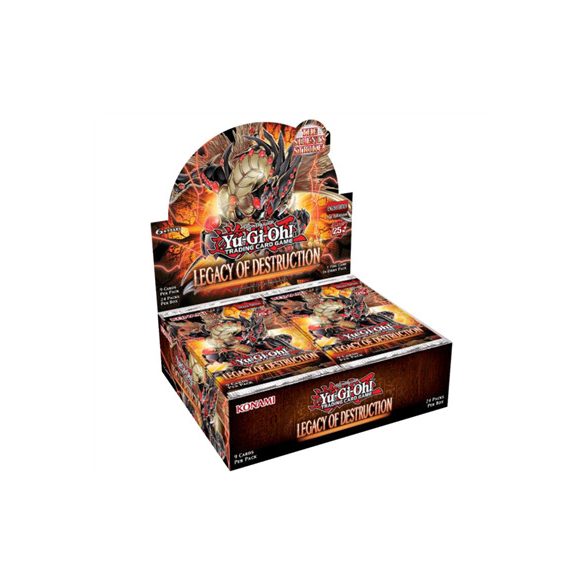 YGO - Legacy Of Destruction Booster Display (24 Packs) - EN-YGO-LOD-EN