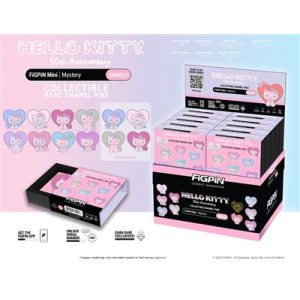 FiGPiN - Hello Kitty 50th Anniversary Mystery Mini Pins Display (10ct)-FMP-0105