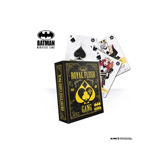 Batman Miniature Game: Royal Flush Gang Objective Card Pack - EN-BMG023