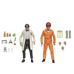 TMNT 2 Secret of the Ooze 7" Action Figures Lab Coat Professor Perry and Hazmat Suit Professor Perry-NECA54326