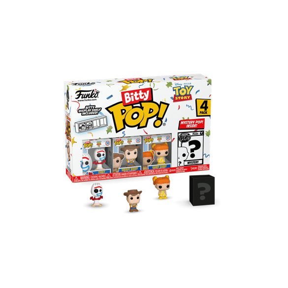 Funko Bitty POP! Toy Story - Forky 4PK (3+1 Mystery Chase)-FK73040