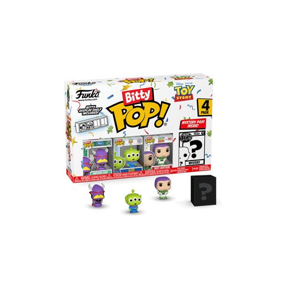 Funko Bitty POP! Toy Story - Zurg 4PK (3+1 Mystery Chase)-FK73043