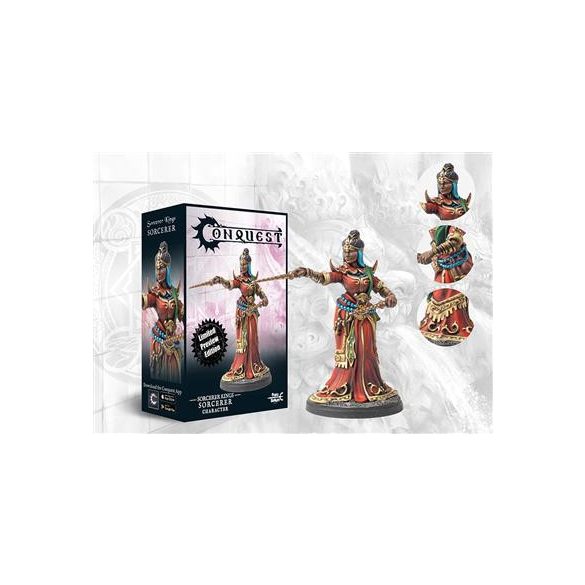 Conquest - Sorcerer Kings: Sorcerer Limtied Edition Preview Sculpt-PBSK701