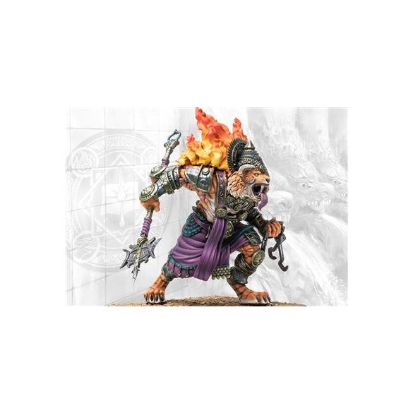 Conquest - Sorcerer Kings: Rakshasa Ravanar (with Hindu Fork)-PBSK401