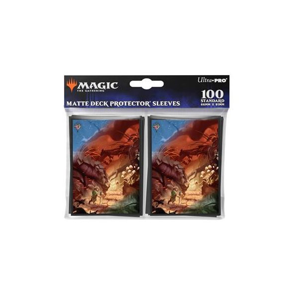 UP - Bloomburrow 100ct Deck Protector Sleeves Green for Magic: The Gathering (100 Sleeves)-38518