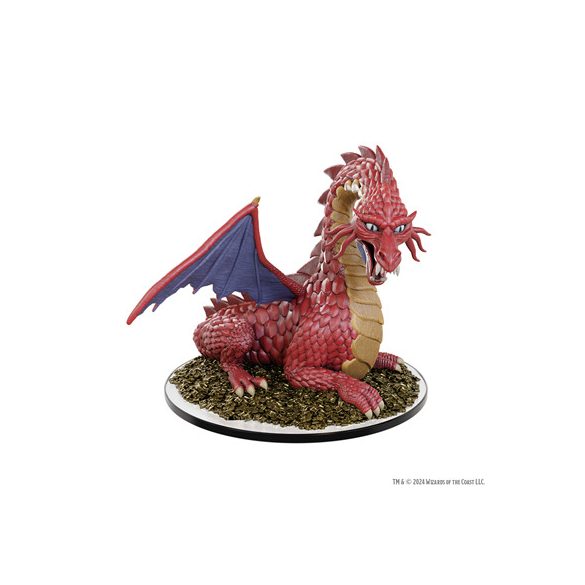 D&D Icons of the Realms: 50th Anniversary - Classic Red Dragon Boxed Miniature (Set 31) - EN-WZK96298