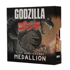 Godzilla 70th Anniversary Limited Edition Medallion-RL-GDZ05