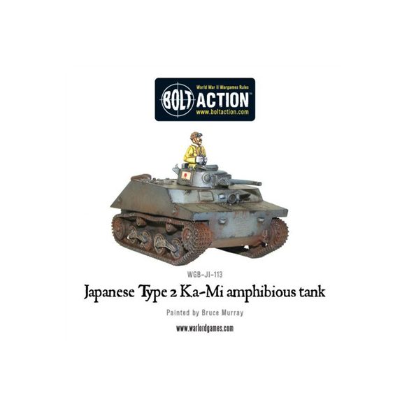 Bolt Action - Japanese Type 2 Ka-Mi Amphibious Tank - EN-WGB-JI-113