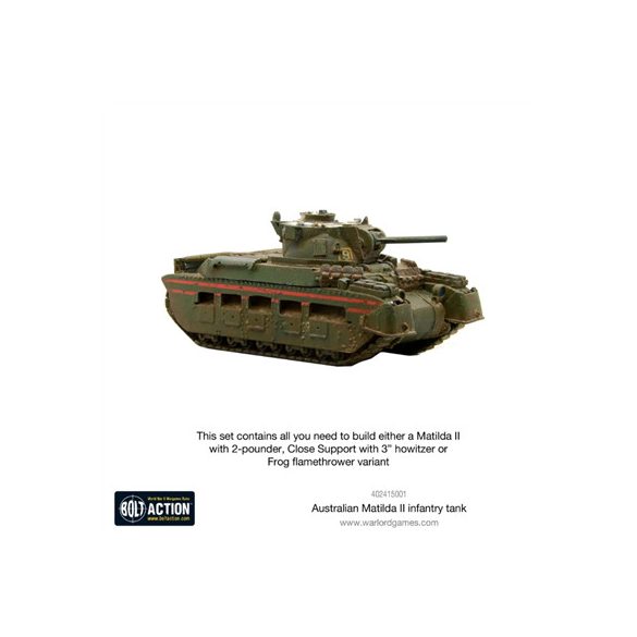 Bolt Action - Australian Matilda II Infantry Tank - EN-402415001