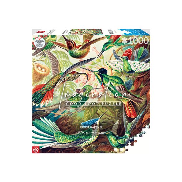 Imagination: Ernst Haeckel Hummingbirds/Kolibry Puzzles 1000-46794