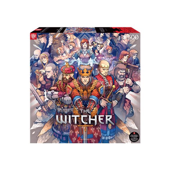 Gaming Puzzle: The Witcher Northern Realms Puzzles 500-46756